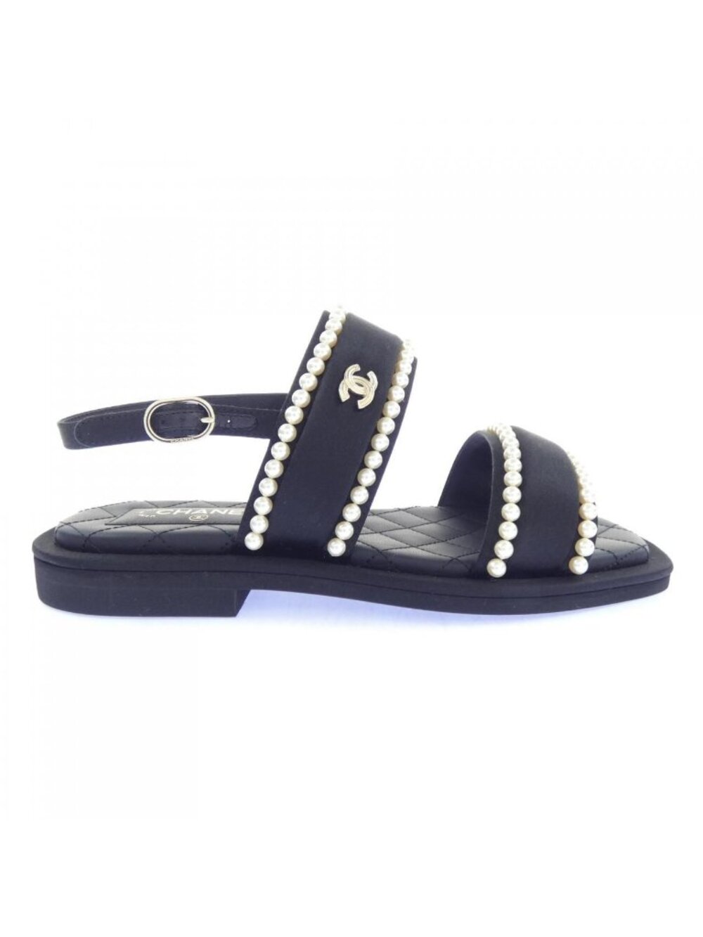 Chanel Sandals Black